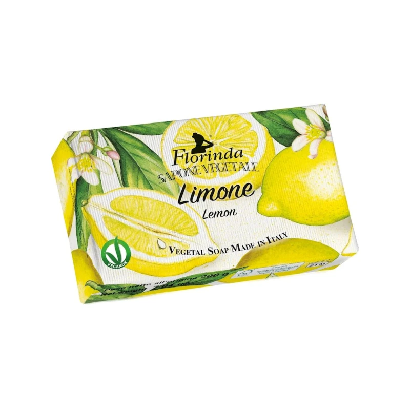 Мыло натуральное Florinda Sapone Vegetale Lemone 200 г