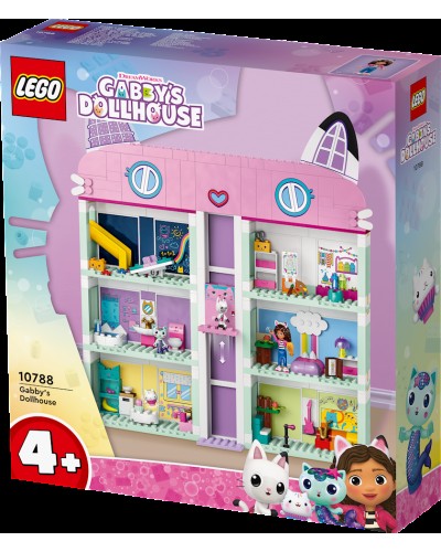 Konstruktor LEGO Gabby's Dollhouse 10788, 4+ yaş, 488 hissə