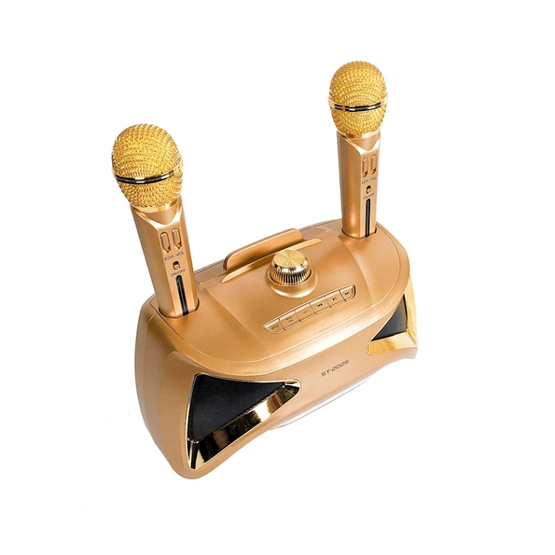 Портативная караоке система с двумя микрофонами ST-2025 Портативная караоке система с двумя микрофонами ST-2025
