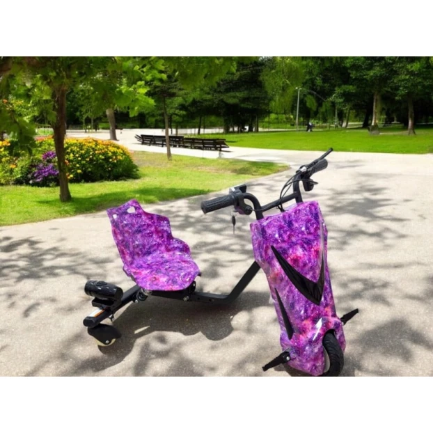 Elektrik skuter M4832_violet, bənövşəyi, 5-15 yaş