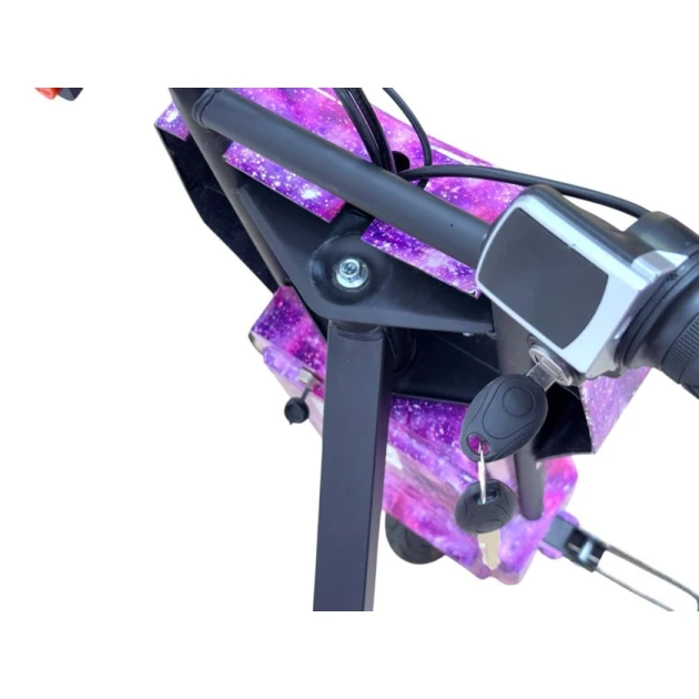 Elektrik skuter M4832_violet, bənövşəyi, 5-15 yaş