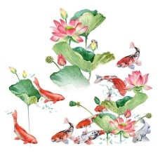Dekupaj üçün düyü kağızı Cadence 30x30, UC-090