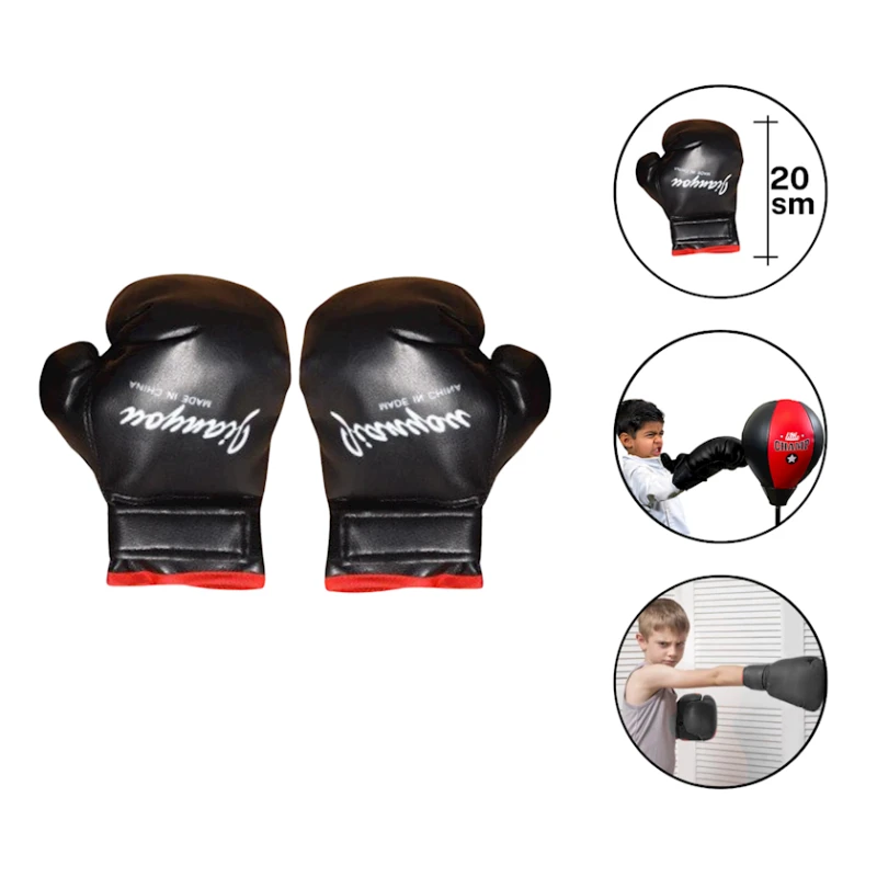 Boks əlcəyi LP sport 1091/1, uşaqlar üçün, qara Boks əlcəyi LP sport 1091/1, uşaqlar üçün, qara