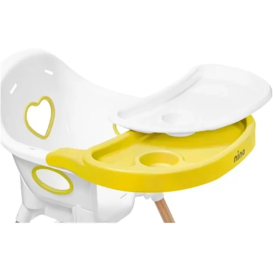 Стульчик для кормления NINO Lark, желтый Стульчик для кормления NINO Lark, желтый