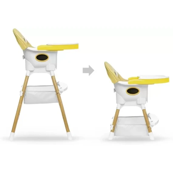 Стульчик для кормления NINO Lark, желтый Стульчик для кормления NINO Lark, желтый