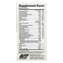 Пищевая добавка GAT Mens Multi+Test, 60 таблеток
