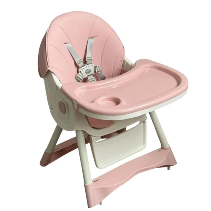 Детский стульчик для кормления Kidilo S560, розовый