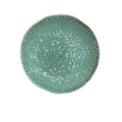 Süfrə üçün boşqab Danny Home SEE352, dairəvi, yaşıl, 28 sm