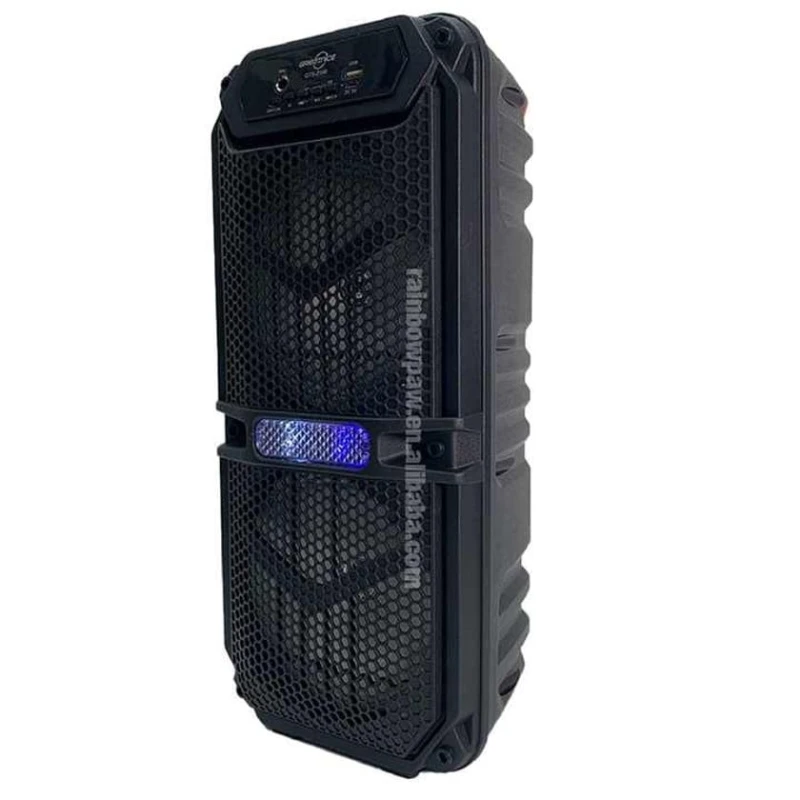 Беспроводной портативный динамик с проводным микрофоном. Gts-2148