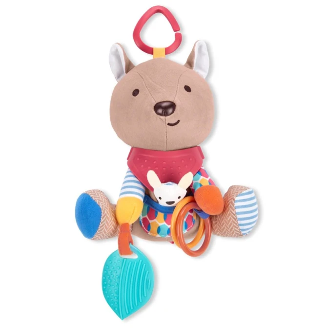 Игрушка-подвеска Skip Hop Кенгуру, коричневая, 0+ мес
