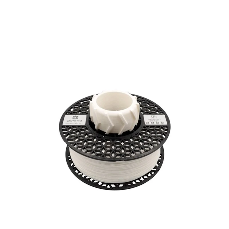 Пластик для 3D принтера Porima TPU Shore 95A Filament 1.75 мм, 1000 г, White Пластик для 3D принтера Porima TPU Shore 95A Filament 1.75 мм, 1000 г, White