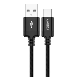Кабель USB Kakusiga Type-C Black