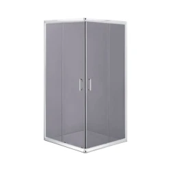 Душевая кабина Deante Funkia 80x80x185 см, квадртная, закаленное стекло, хром/графит