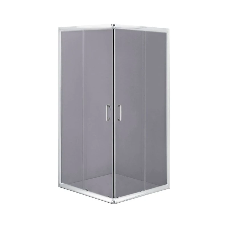 Душевая кабина Deante Funkia 80x80x185 см, квадртная, закаленное стекло, хром/графит Душевая кабина Deante Funkia 80x80x185 см, квадртная, закаленное стекло, хром/графит