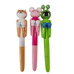 Diyircəkli qələm Miniso School Season Series Boxing Animals, 1.0 mm, qara, çeşiddə