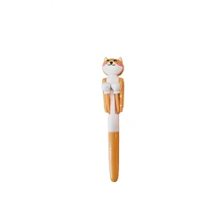 Diyircəkli qələm Miniso School Season Series Boxing Animals, 1.0 mm, qara, çeşiddə
