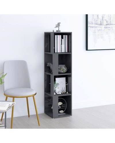 Stellaj Ev Plus 12115537, LDSP, boz, 33x33x132 sm