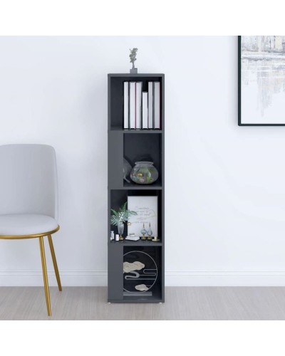 Stellaj Ev Plus 12115537, LDSP, boz, 33x33x132 sm