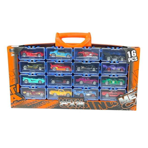Maşın dəsti Metal Car 3103, 16 əd, 3 yaşdan