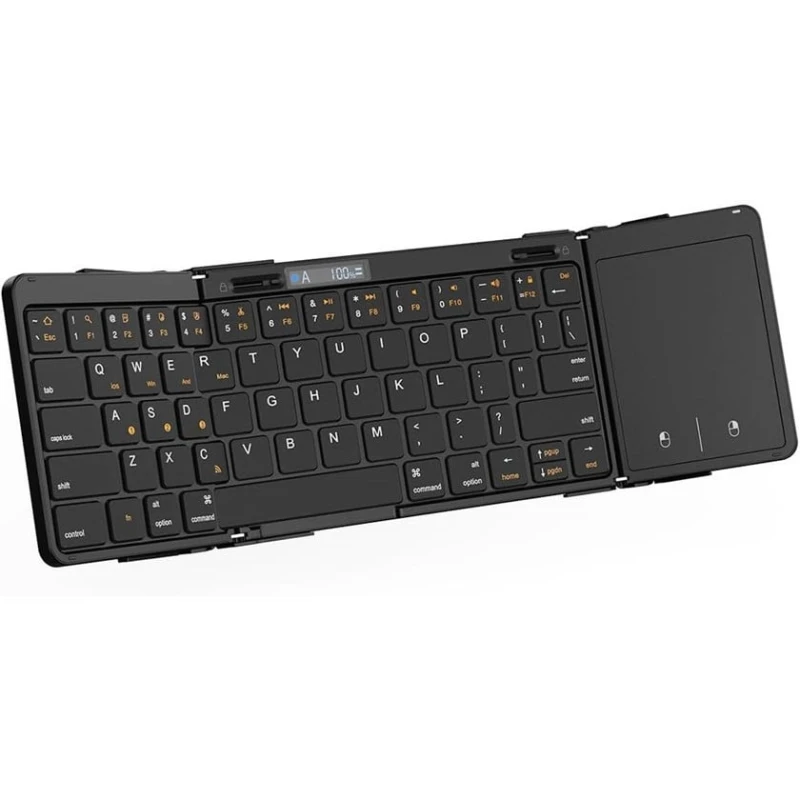Клавиатура Jaqang Foldable BT 5.2 Keyboard with Touchpad JB-830 Клавиатура Jaqang Foldable BT 5.2 Keyboard with Touchpad JB-830