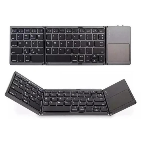 Клавиатура Jaqang Foldable BT 5.2 Keyboard with Touchpad JB-830 Клавиатура Jaqang Foldable BT 5.2 Keyboard with Touchpad JB-830