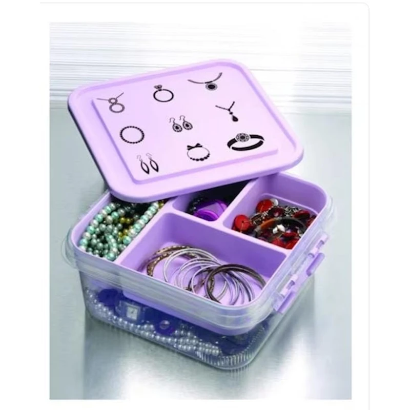 Органайзер для украшений HMSD_G610-B каучук, 25x26x11 см