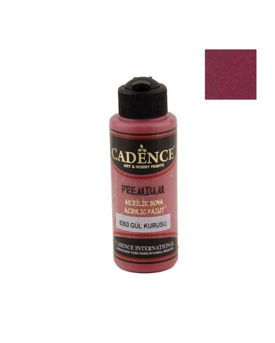 Akril boya Cadence Premium Acrylic Paint 6263 Dried Rose, 120 ml