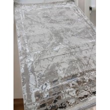 Xalça TB-0251, 100х200 sm, bambuk/ipək/kətan, rəngbərəng