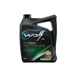 Моторное масло Wolf EcoTech 5W-20 SP/RC G6 FE, 4 л