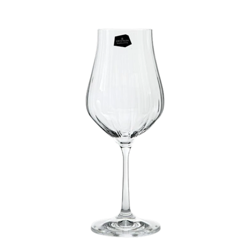 Бокал для красного вина Hom-me Tulipa Optica 101785, кристалин, 450 мл, прозрачный Бокал для красного вина Hom-me Tulipa Optica 101785, кристалин, 450 мл, прозрачный