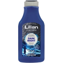 Duş üçün gel və şampun Lilien Dark Night 350 ml