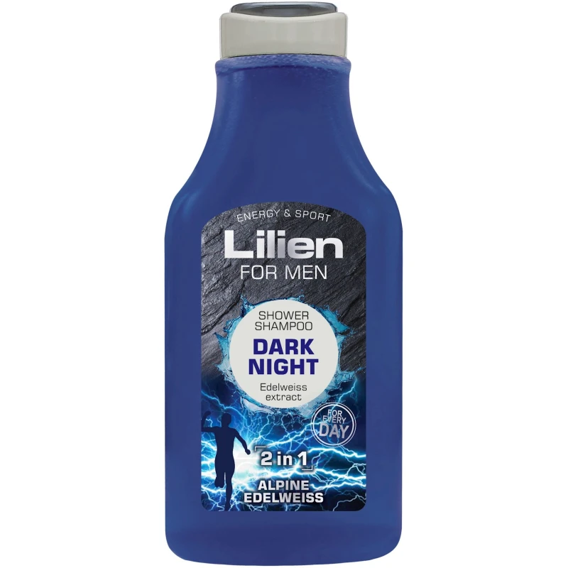 Гель для душа и шампунь Lilien Dark Night 350 мл Гель для душа и шампунь Lilien Dark Night 350 мл