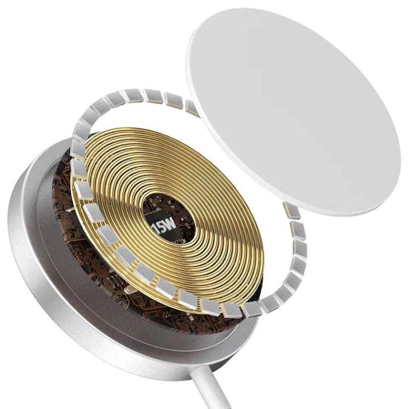 Беспроводное зарядное устройство Wiwu M5, Белый Беспроводное зарядное устройство Wiwu M5, Белый