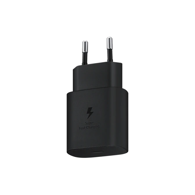 Enerji toplama cihazı Samsung Type-C 25W Black (EP-TA800NBEGWW) Enerji toplama cihazı Samsung Type-C 25W Black (EP-TA800NBEGWW)