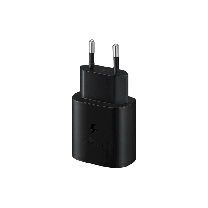 Enerji toplama cihazı Samsung Type-C 25W Black (EP-TA800NBEGWW) Enerji toplama cihazı Samsung Type-C 25W Black (EP-TA800NBEGWW)