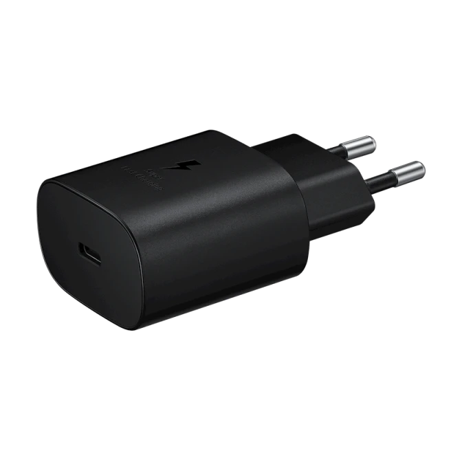 Enerji toplama cihazı Samsung Type-C 25W Black (EP-TA800NBEGWW) Enerji toplama cihazı Samsung Type-C 25W Black (EP-TA800NBEGWW)