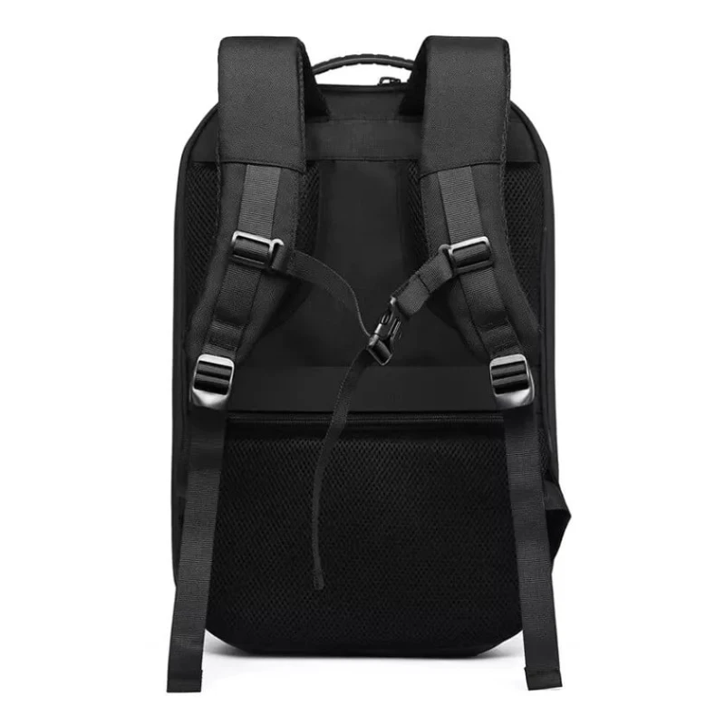 Noutbuk üçün bel çantası Ozuko 9499L Wickel, EVA/poliester, gümüşü, 32x47x13 sm, Black