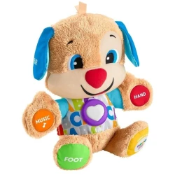 Интерактивная игрушка Fisher-Price Умный Щенок, пластик/текстиль, 6-36 месяцев Интерактивная игрушка Fisher-Price Умный Щенок, пластик/текстиль, 6-36 месяцев