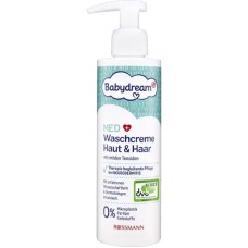 Çimizdirmək üçün krem və şampun Babydream MED 200 ml