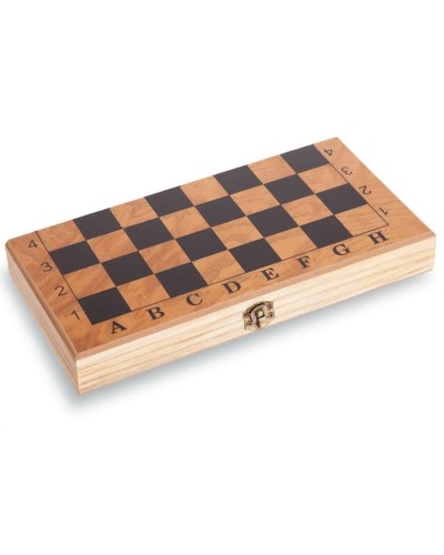 Masaüstü oyun 3-ü 1-də şahmat, nərd, dama Zelart Chess Set 2414