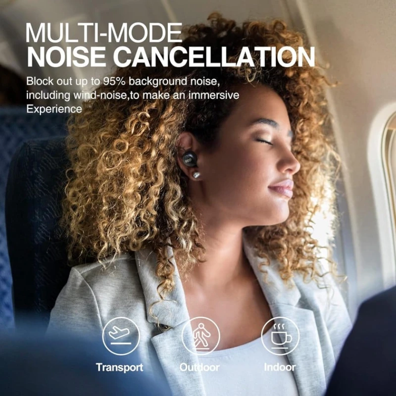 Беспроводные наушники Qcy ArcBuds Black