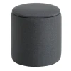Пуфик JYSK Gislev, темно-серый, 36 см Пуфик JYSK Gislev, темно-серый, 36 см