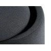 Пуфик JYSK Gislev, темно-серый, 36 см Пуфик JYSK Gislev, темно-серый, 36 см