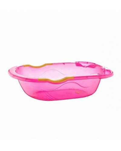 Çimizdirmə vannası Babyjem, çəhrayı, 0-18 ay