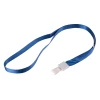 Шнурок для бейджа Deli 8352, 45х1 см, синий Шнурок для бейджа Deli 8352, 45х1 см, синий