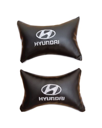 Yastıq avtomobil üçün Hyundai (2ədəd)28x20sm, qara