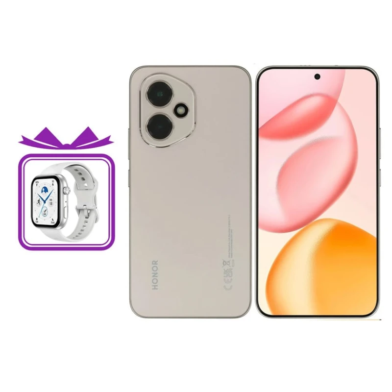 Смартфон Honor 400 8GB/256GB Desert Gold + Подарок Honor Choice Watch 2i (KCH-WB01) White Смартфон Honor 400 8GB/256GB Desert Gold + Подарок Honor Choice Watch 2i (KCH-WB01) White