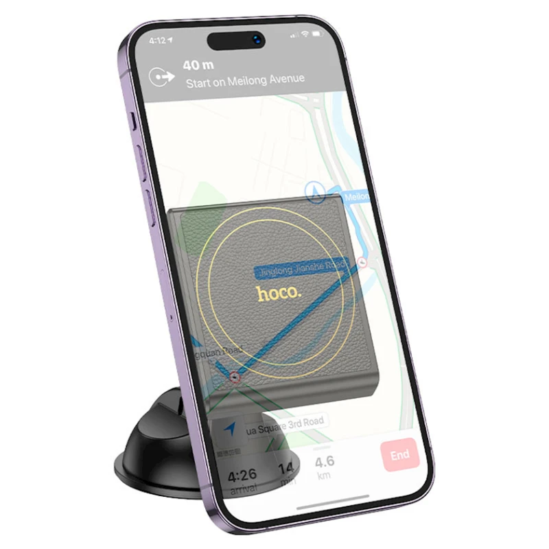 Автомобильный держатель для телефона Hoco H47 Precious Black
