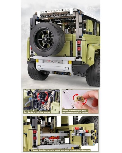 Konstruktor Mould King 13175 Land Rover, 2758+ element