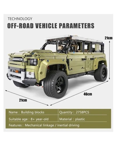 Konstruktor Mould King 13175 Land Rover, 2758+ element